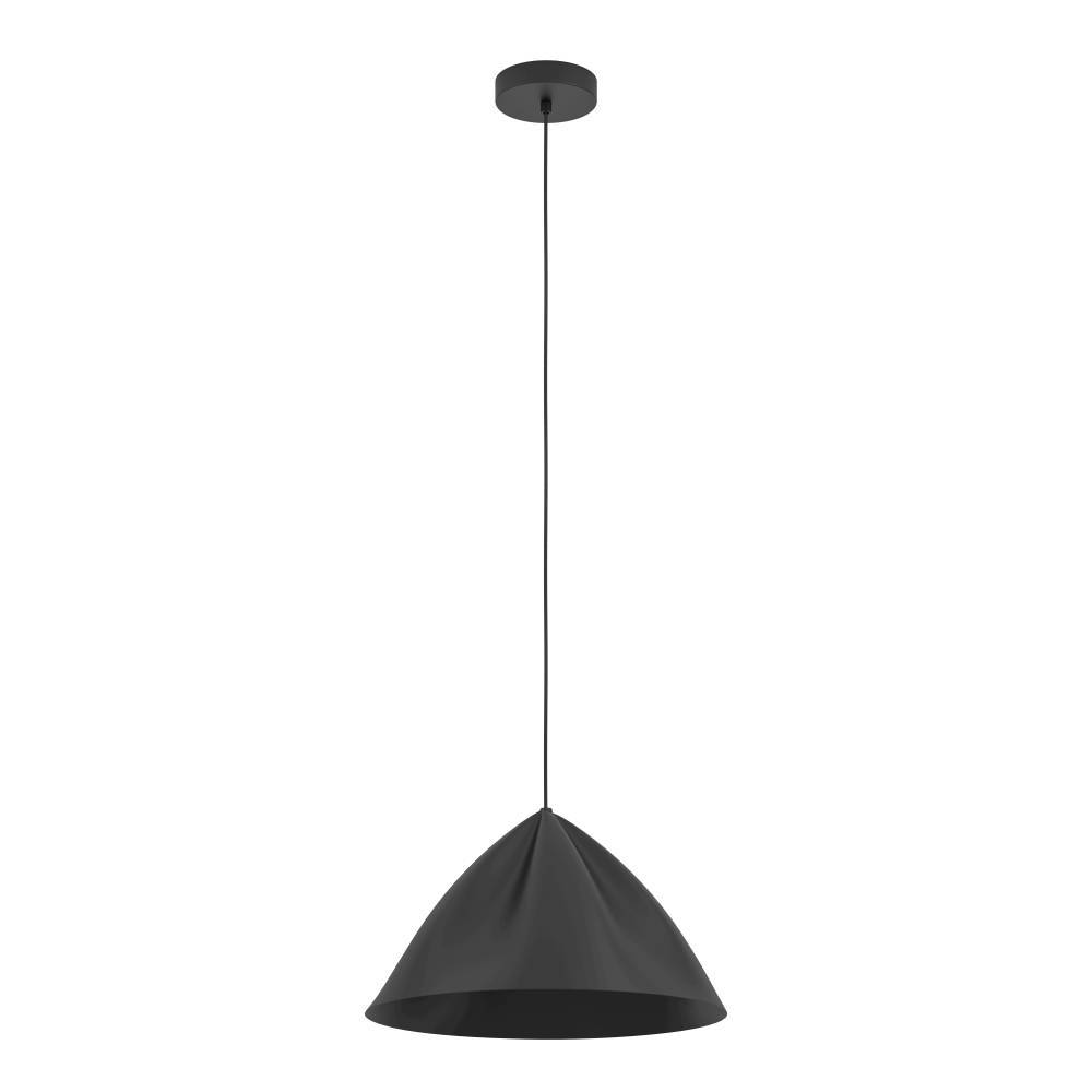 Podere Ø43 Schwarz hängelampe Von Eglo - auf bequeme Weise und ist somit ideal, um über dem Esstisch oder im Wohnzimmer eine warme und einladende Atmosphäre zu schaffen.