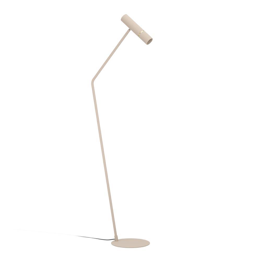 Caminia Beige stehlampe Von Eglo - Durch ihr minimalistisches Design fügt sich die Leuchte in jedes Interieur ein und sorgt gleichzeitig für effektvolles und angenehmes Licht.