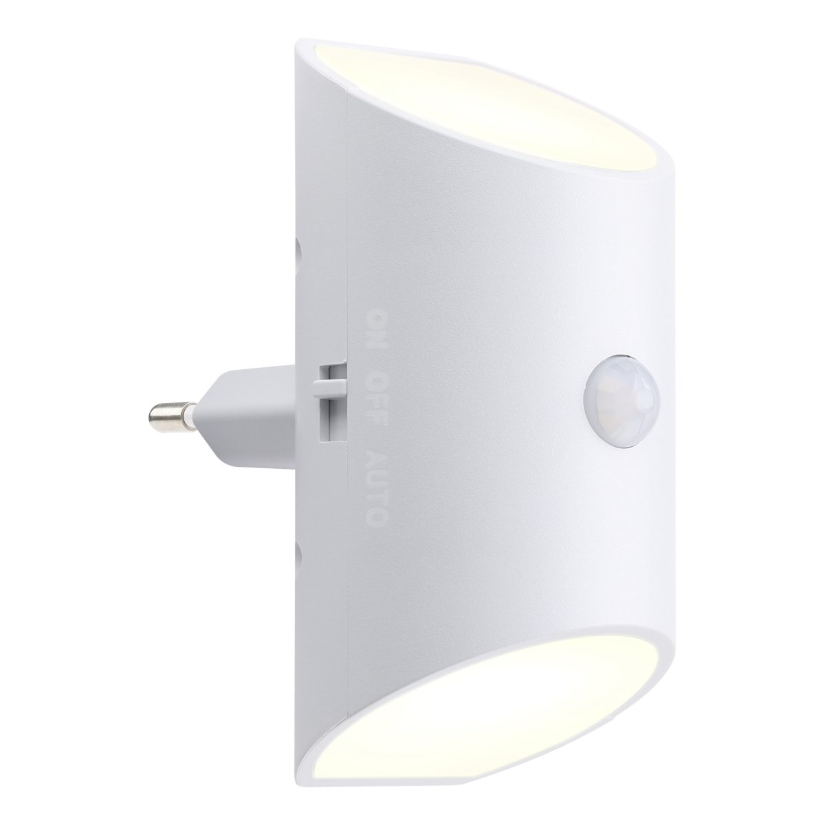Merta Weiß wandlampe Von Eglo - Die Lampe verbreitet ein angenehmes, warmweißes Licht mit 3000 K sowohl nach oben als auch nach unten an der Wand und sorgt so für eine dezente und angenehme Beleuchtung.