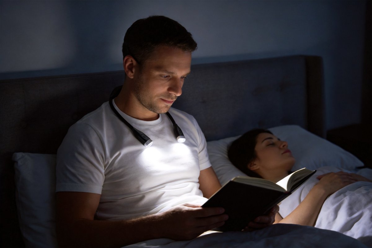 Yamenzi Schwarz tragbare Von Eglo - Die Lampe verfügt über zwei individuell verstellbare Arme, mit denen Sie das Licht präzise ausrichten können.
