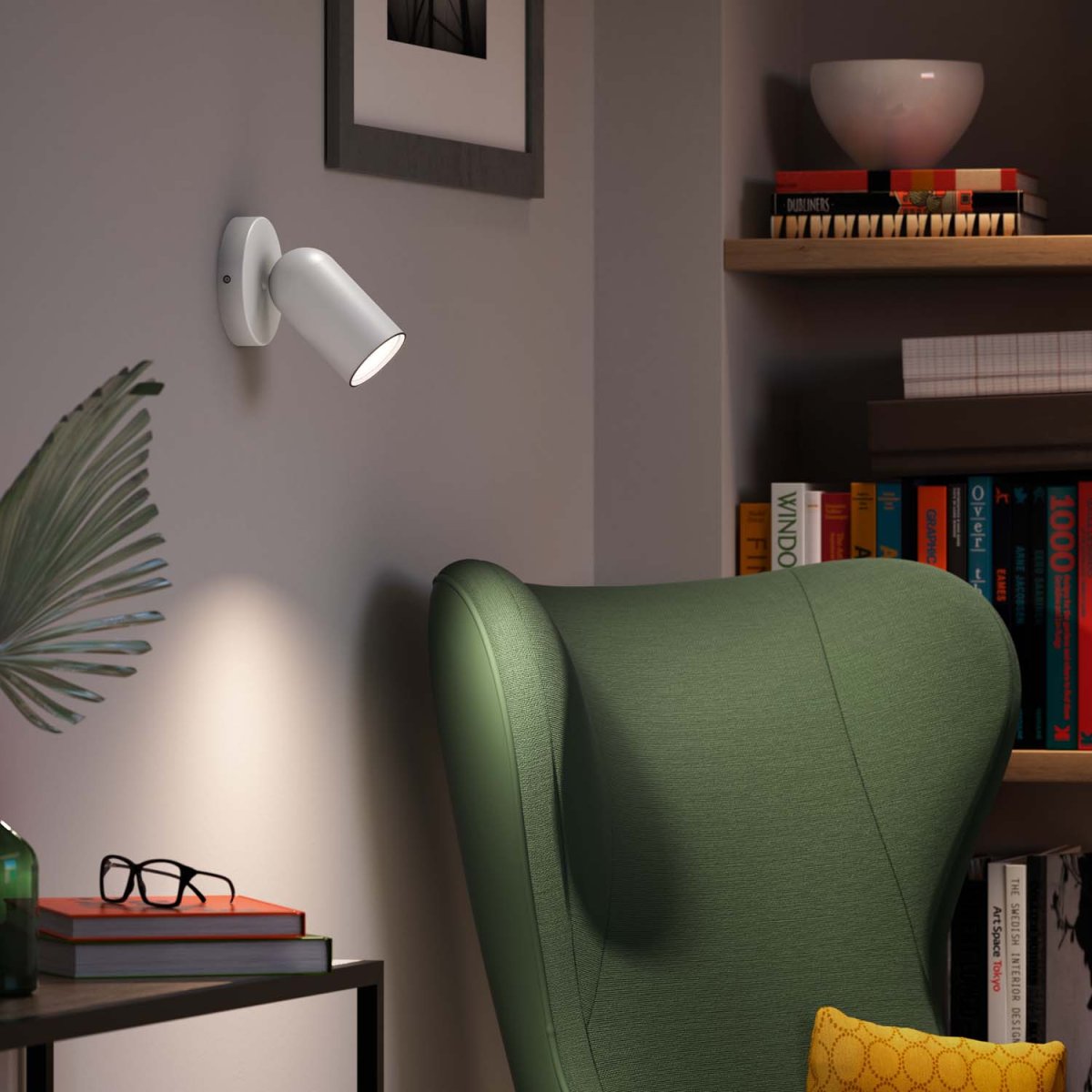 Pongee Weiß spotlight Von Philips - Er gehört zur Serie myLiving Contemporary, die für ihre weichen Konturen und ihr hochwertiges Licht bekannt ist und den aktuellen Einrichtungstrends entspricht.
