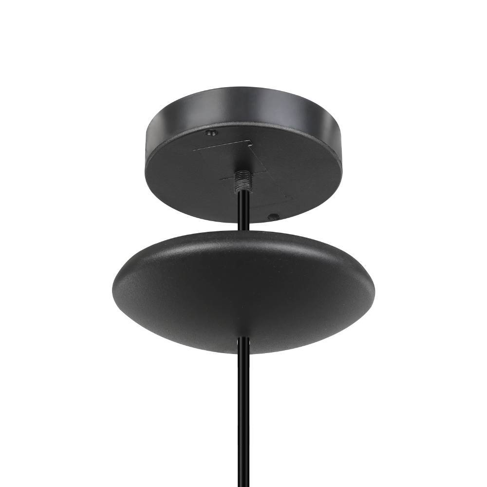Mogano Ø40 Schwarz hängelampe Von Eglo - Die freiliegende Lichtquelle verleiht einen industriellen Touch und verbreitet gleichzeitig ein gleichm&auml;&szlig;iges und helles Licht.