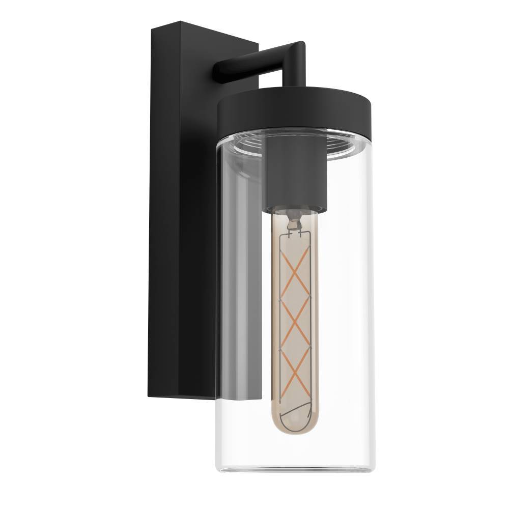 Bovolone Schwarz außenlampe Von Eglo - Sie eignet sich sowohl f&uuml;r den Innen- als auch f&uuml;r den Au&szlig;enbereich und sorgt f&uuml;r ein warmes und angenehmes Licht, das die Atmosph&auml;re im Raum oder an der Fassade verbessert.