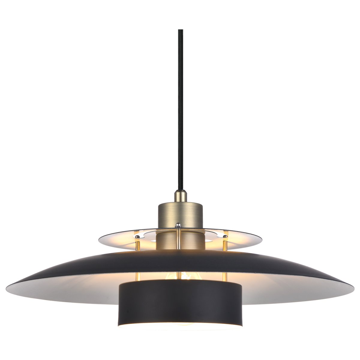 Sørup Ø40 Antiquität hängelampe Von Halo Design - Die einzigartige Form des Schirms verbreitet ein angenehmes und sanftes Licht, das perfekt &uuml;ber den Esstisch, ins Wohnzimmer oder in die K&uuml;che passt.