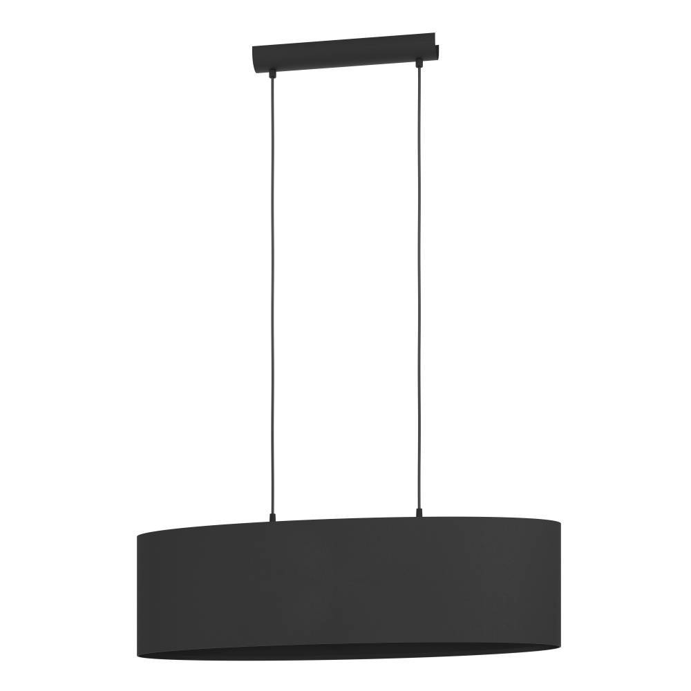 Maserlo 78cm Schwarz hängelampe Von Eglo - Diese schwarze, minimalistische Pendelleuchte ist die perfekte Wahl für alle, die eine stilvolle und moderne Beleuchtungslösung suchen.