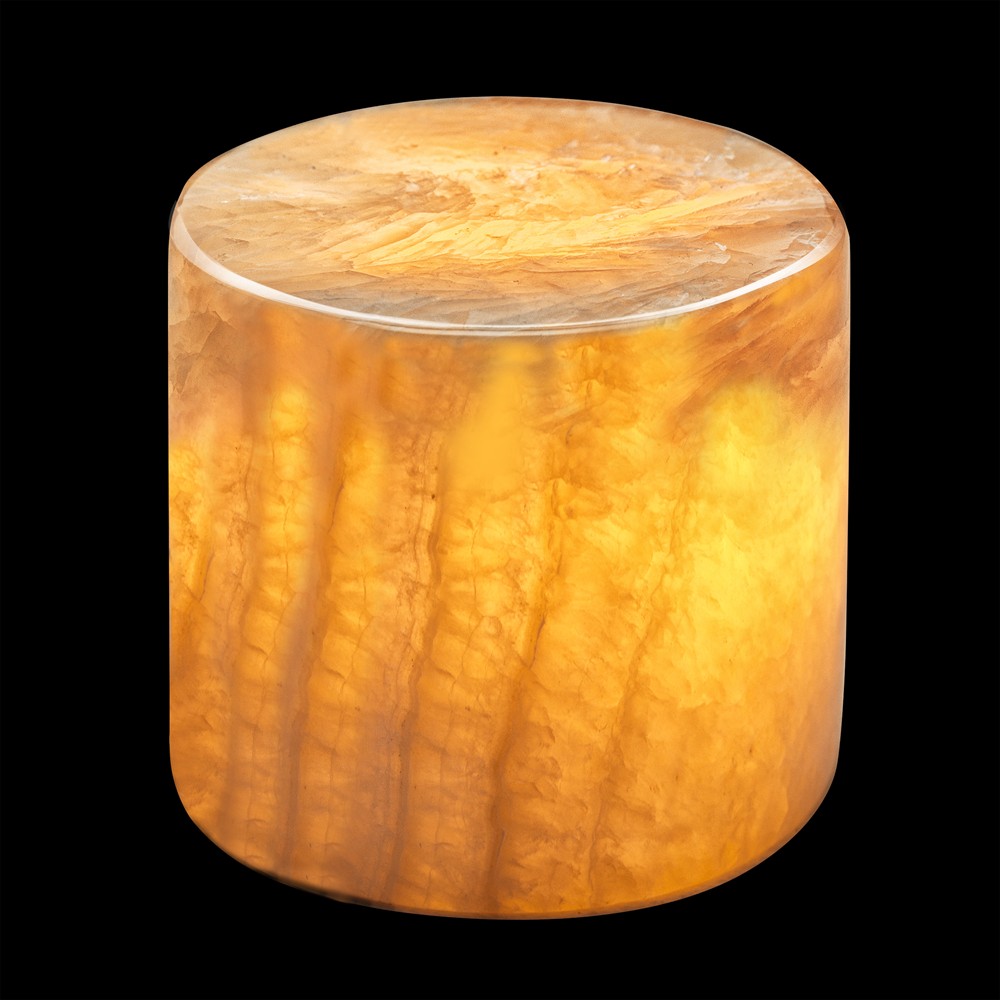 Marble 8cm Beige Von Unison - Marmor ist ein wundersch&ouml;nes Dekorationselement auf dem Tisch, im Fenster oder im Regal und verbreitet ein angenehmes Licht im Raum.