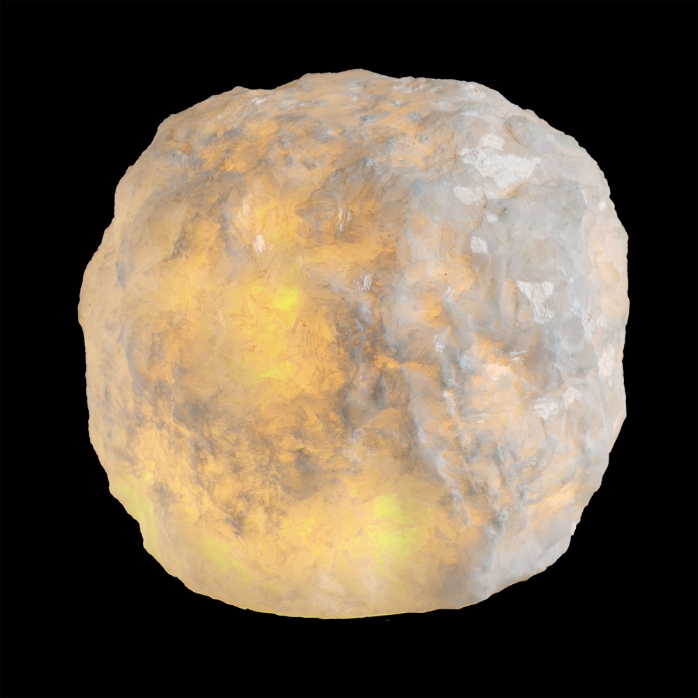 Marble 10cm Weiß Von Unison - Die Tischleuchte &bdquo;Marble&ldquo; aus wei&szlig;em Marmor ist ein stimmungsvolles Dekorationselement f&uuml;r Winter und Weihnachten.