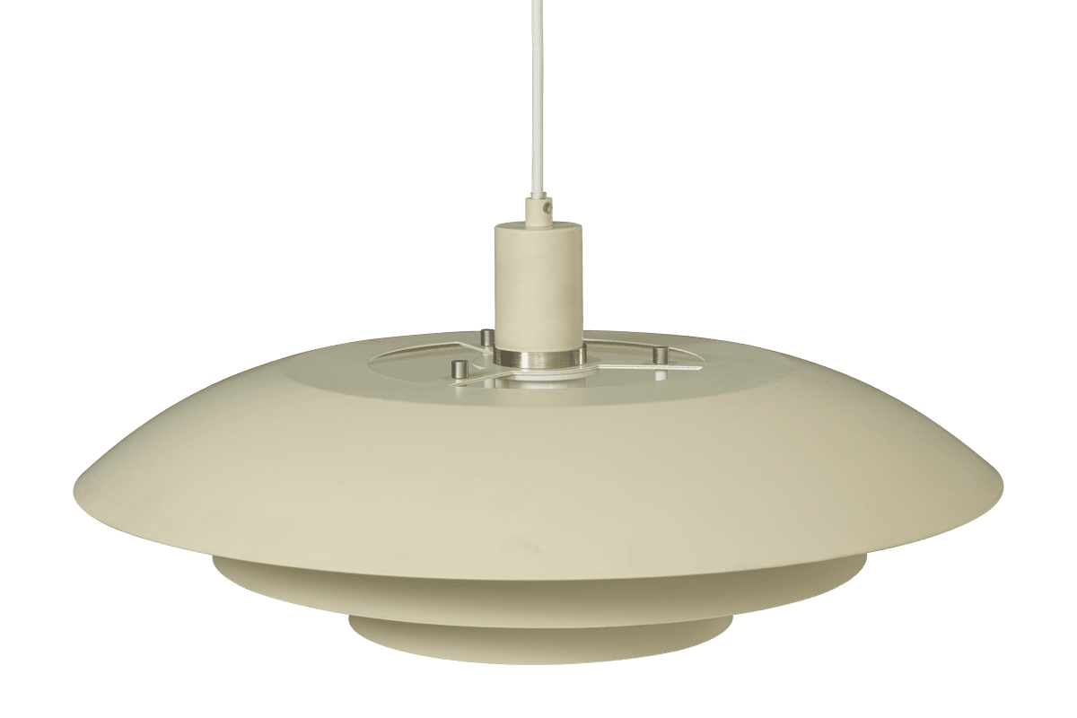 Epsilon 1 Ø45 Beige hängelampe Von Aneta Lighting - EPSILON ist eine klassische Küchenpendelleuchte aus Metall.