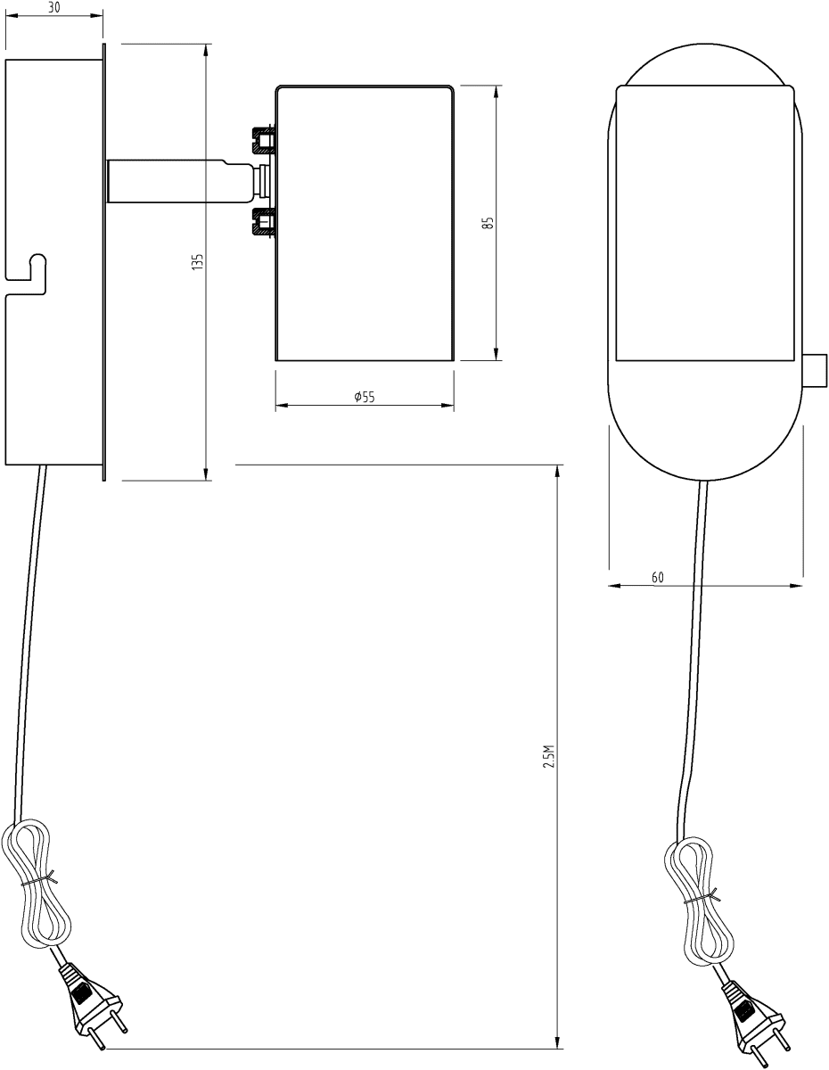 Balder Mattes Messing leselampe Von Aneta Lighting - Mit dem verstellbaren Strahler in elegantem Messing mit stilvollem schwarzen Sockel können Sie das Licht ganz einfach ausrichten und so genau die Beleuchtung erzeugen, die Sie möchten.
