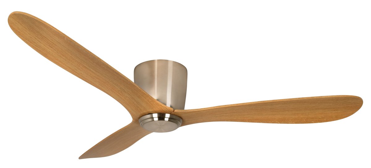 Cetus II Ø132 Nickel Von Texa Design - Cetus II ist ein stilvoller und leiser Deckenventilator.