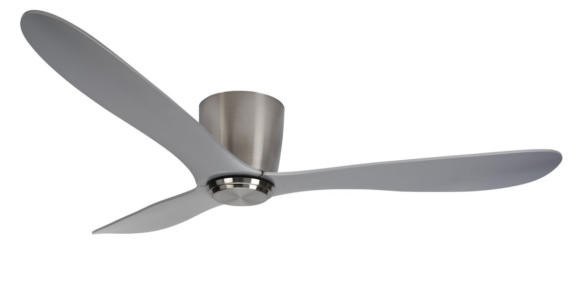 Cetus II Ø132 Nickel Von Texa Design - Cetus II ist ein stilvoller und leiser Deckenventilator.