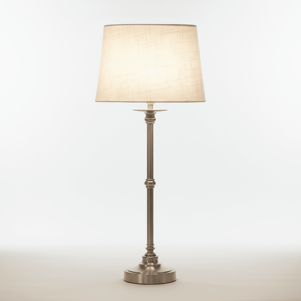 Axel 60cm Antikmessing tischlampe Von Lampan - Axel ist eine elegante Tischleuchte mit klassischem Design und dekorativen Details.