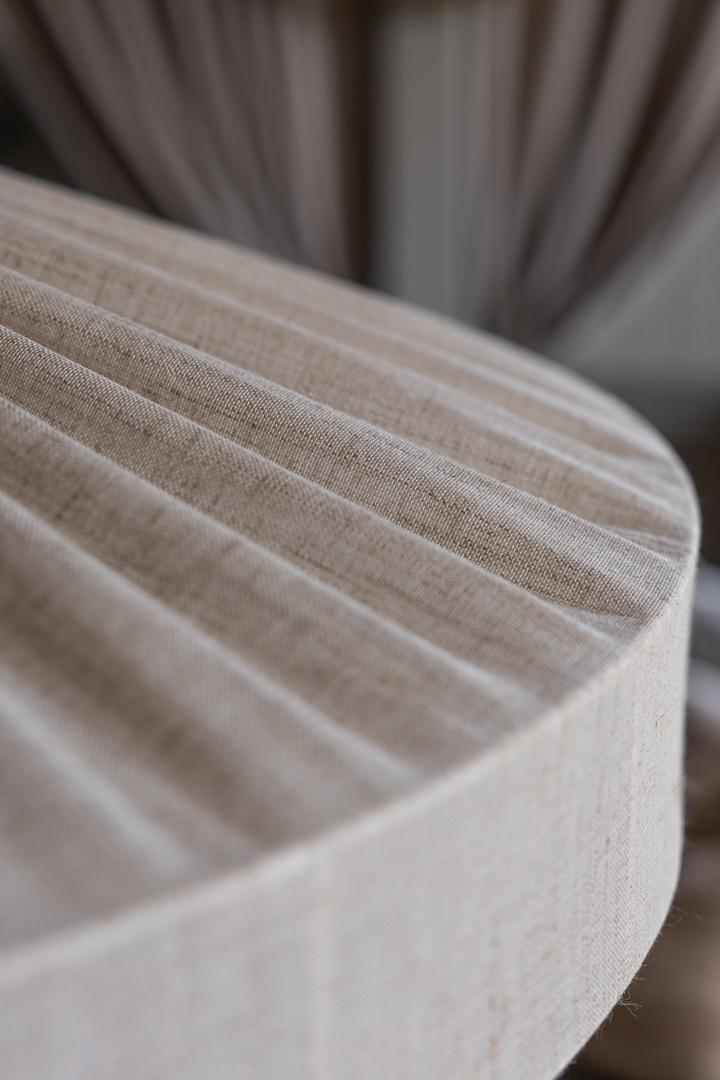 Alba Lampenschirm Ohne Aufhängung Ø78 Natur hängelampe Von Alde & Lind - Platzieren Sie sie im Wohnzimmer, Flur oder Schlafzimmer.