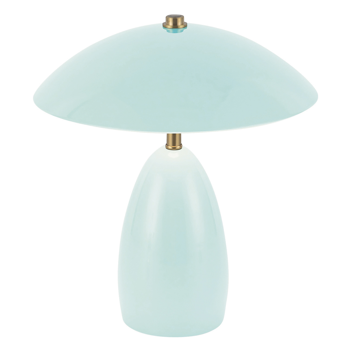 Poppy 27cm Hellblau tragbare Von Elstead Lighting - Poppy verf&uuml;gt &uuml;ber eine integrierte 3-W-LED mit einem Lichtstrom von 112 Lumen und ist dreistufig dimmbar.