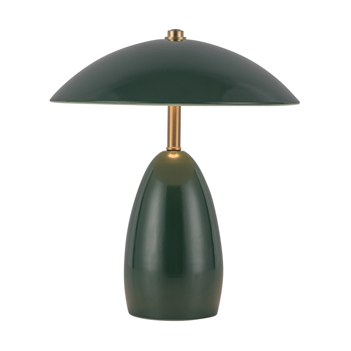 Poppy 27cm Grün tragbare Von Elstead Lighting - Poppy verf&uuml;gt &uuml;ber eine integrierte 3-W-LED mit einem Lichtstrom von 112 Lumen und ist dreistufig dimmbar.