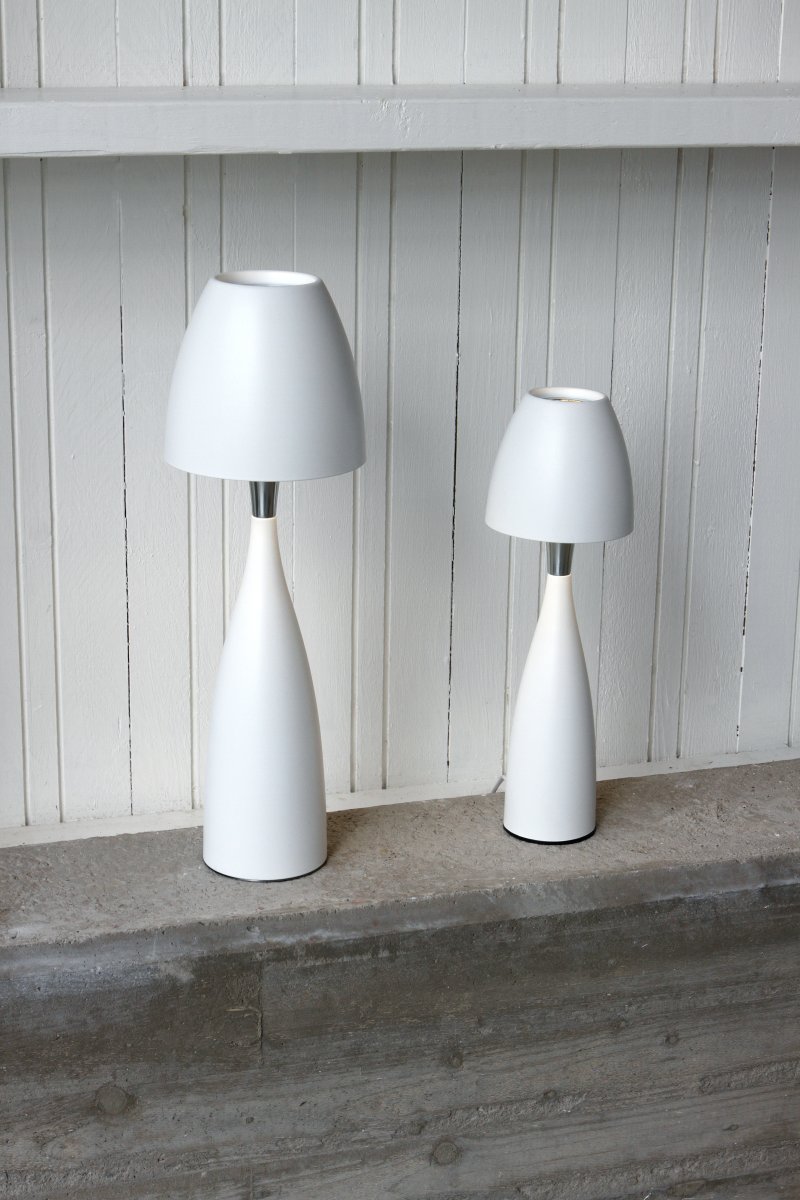 Anemon 38cm Mattweiß tischlampe Von Belid - 