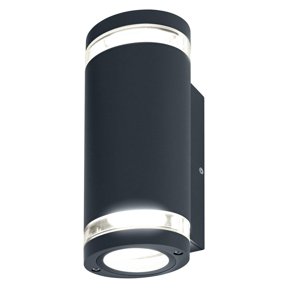 Beam Gap UpDown Dunkelgrau außenlampe Von Ledvance - Aus Aluminium gefertigt und mit der Schutzart IP44 ausgestattet, ist es wetterfest und perfekt f&uuml;r Fassaden, Eing&auml;nge und Terrassen geeignet.