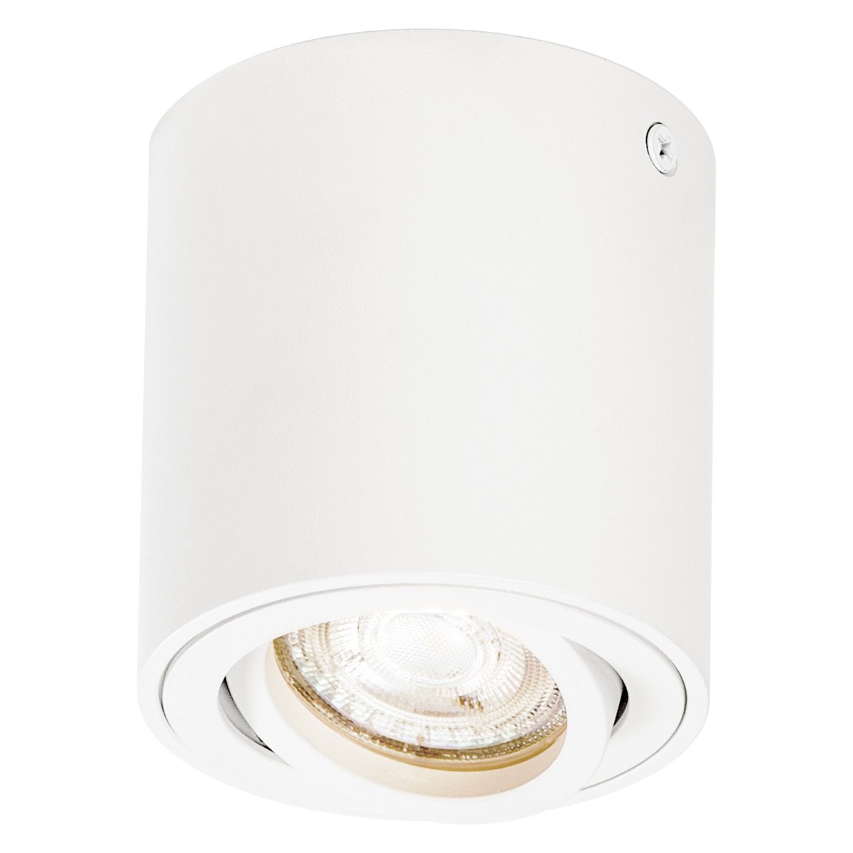 Surface Round Weiß spotlight Von Ledvance - Placera f&ouml;rslagsvis flera i grupp eller rad i k&ouml;ket, vardagsrummet eller hallen.