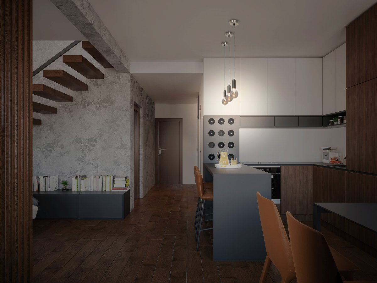 Round Ø10 Chrom hängelampe Von Ledvance - 