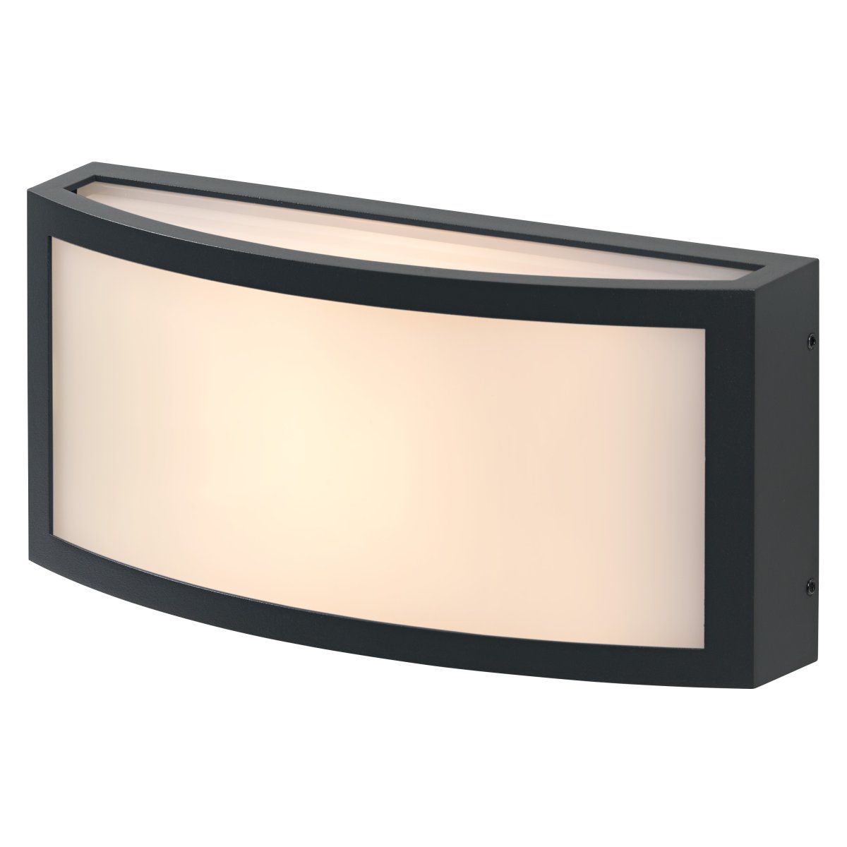 Cuadra Dunkelgrau außenlampe Von Ledvance - Dess moderna och kurviga design passar utm&auml;rkt b&aring;de f&ouml;r privata hem och offentliga utrymmen, och ger ett behagligt ljusfl&ouml;de som lyser upp varje fasad.