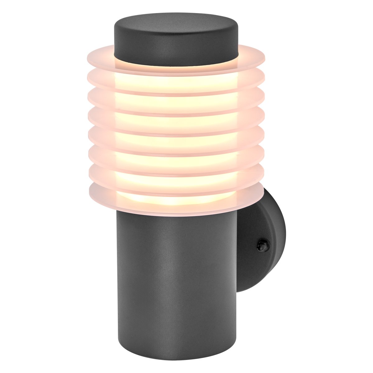 Rondo Dunkelgrau außenlampe Von Ledvance - Tillverkad av rostfritt st&aring;l och med IP44-klassning, &auml;r denna lampa b&aring;de h&aring;llbar och v&auml;derbest&auml;ndig.