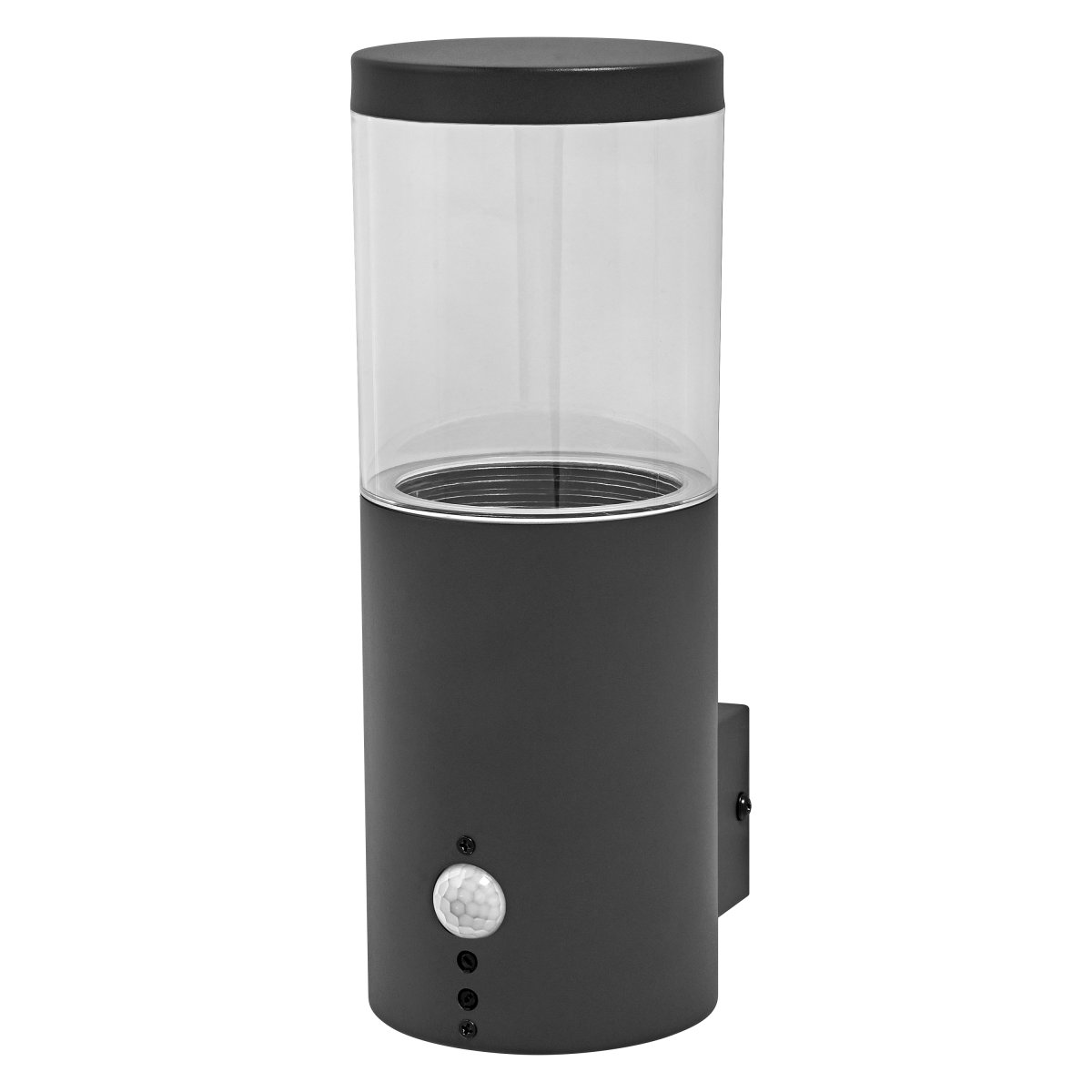 Ebro Sensor Dunkelgrau außenlampe Von - Diese aus Edelstahl und Polycarbonat gefertigte Lampe ist sowohl langlebig als auch wetterfest und somit perfekt f&uuml;r den Einsatz im Freien geeignet.
