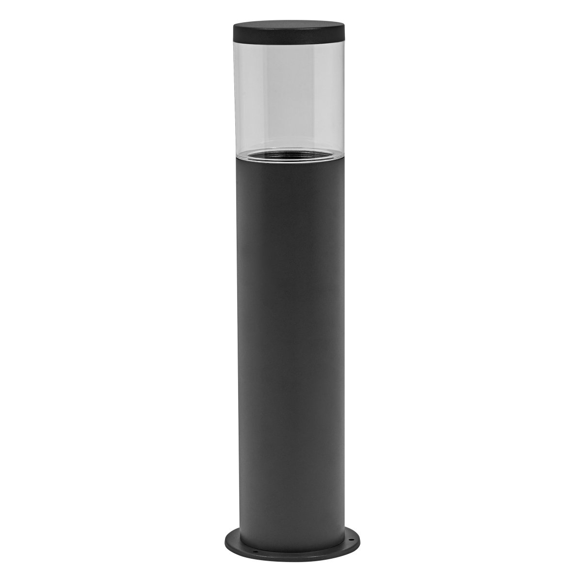 Ebro 50cm Dunkelgrau pollarleuchten Von Ledvance - Es gibt auch eine Variante mit PIR-Bewegungsmelder und Tageslichtsensor.