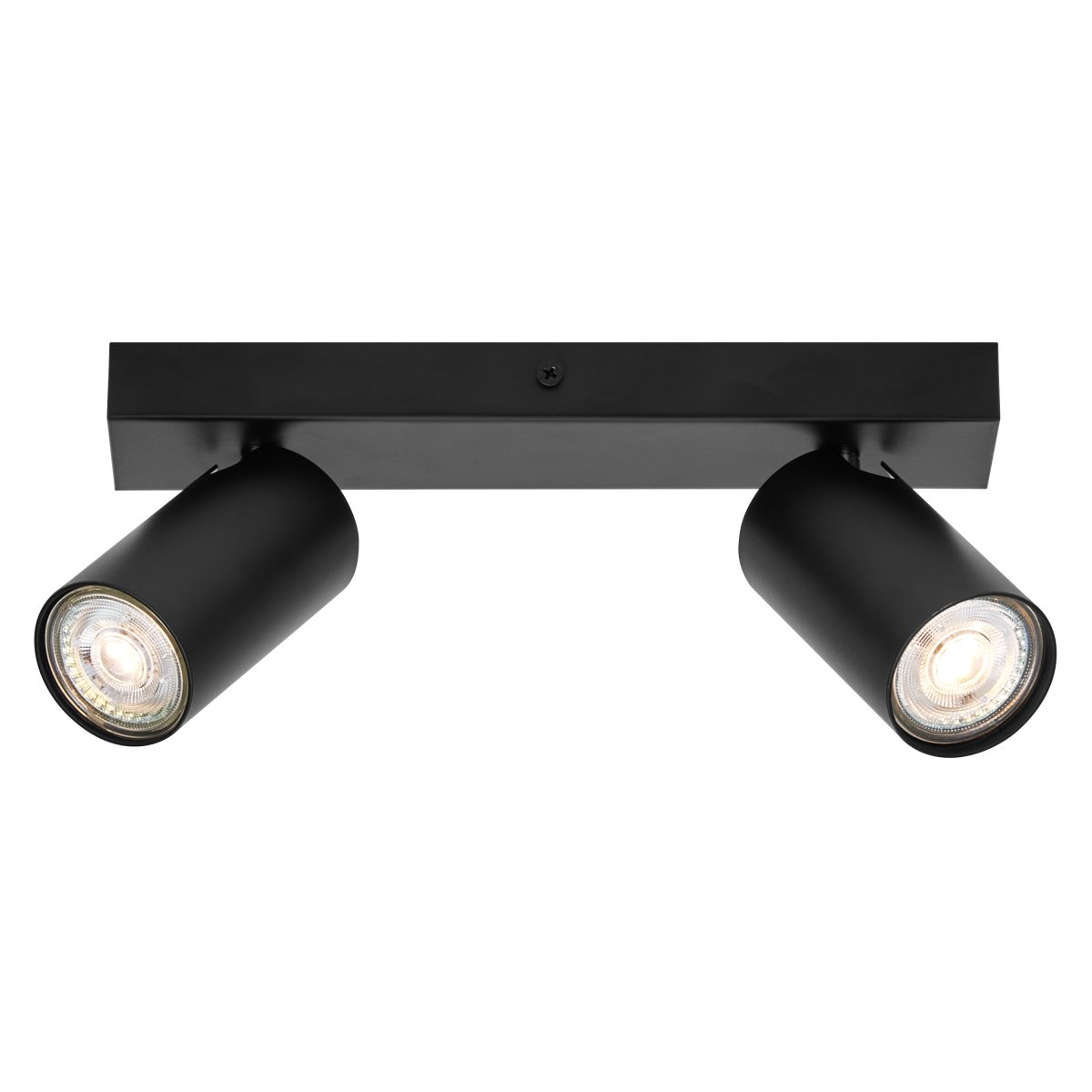 Octagon 2 Schwarz spotlight Von Ledvance - Den n&auml;tta formen i kombination med de r&ouml;rliga spotlightsen g&ouml;r den m&aring;ngsidig och passar in i alla hem och stilar.