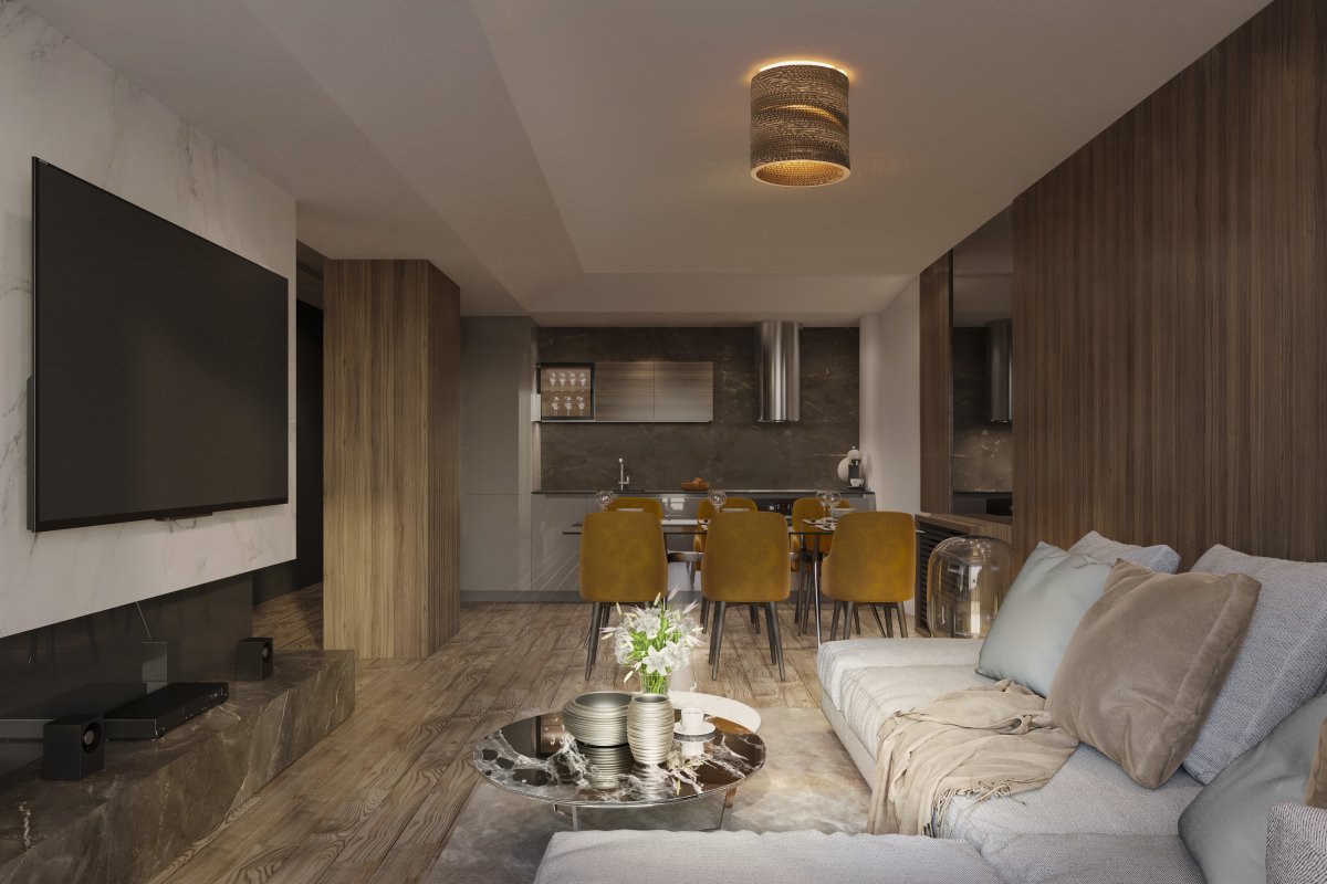 Cardboard Cylinder Ø25 Braun deckenleuchte Von Ledvance - Der aus mehreren Lagen Karton gefertigte Schirm erzeugt im beleuchteten Zustand ein schönes Lichtspiel im Raum und trägt zu einer warmen und natürlichen Atmosphäre bei.