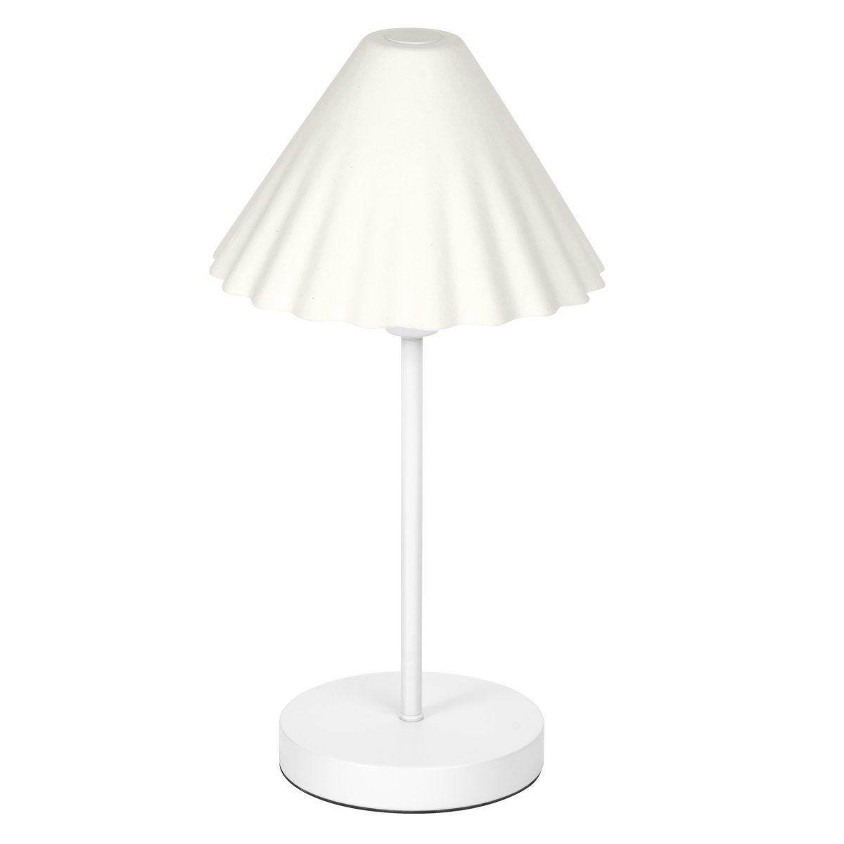 Pulp 40cm Weiß tischlampe Von Osram - Der dekorative Papierschirm sorgt f&uuml;r eine angenehme Lichtverteilung im Raum.