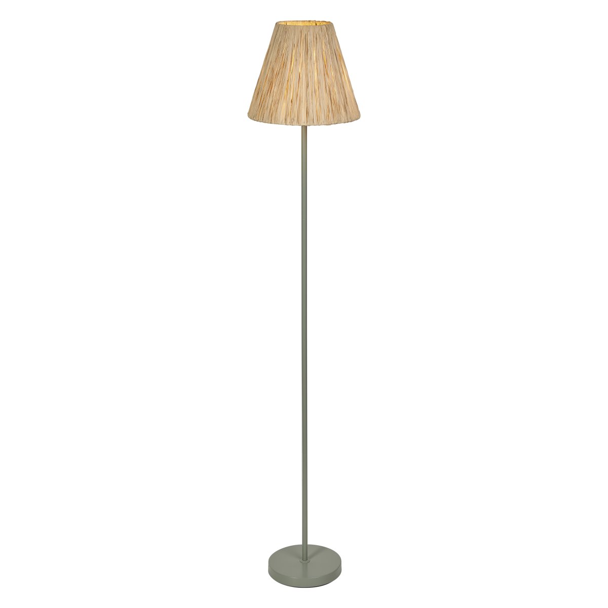 Raffia Natur stehlampe Von Ledvance - Die Raffia-Lampe hat ein wunderschönes Design mit erdigen Details.
