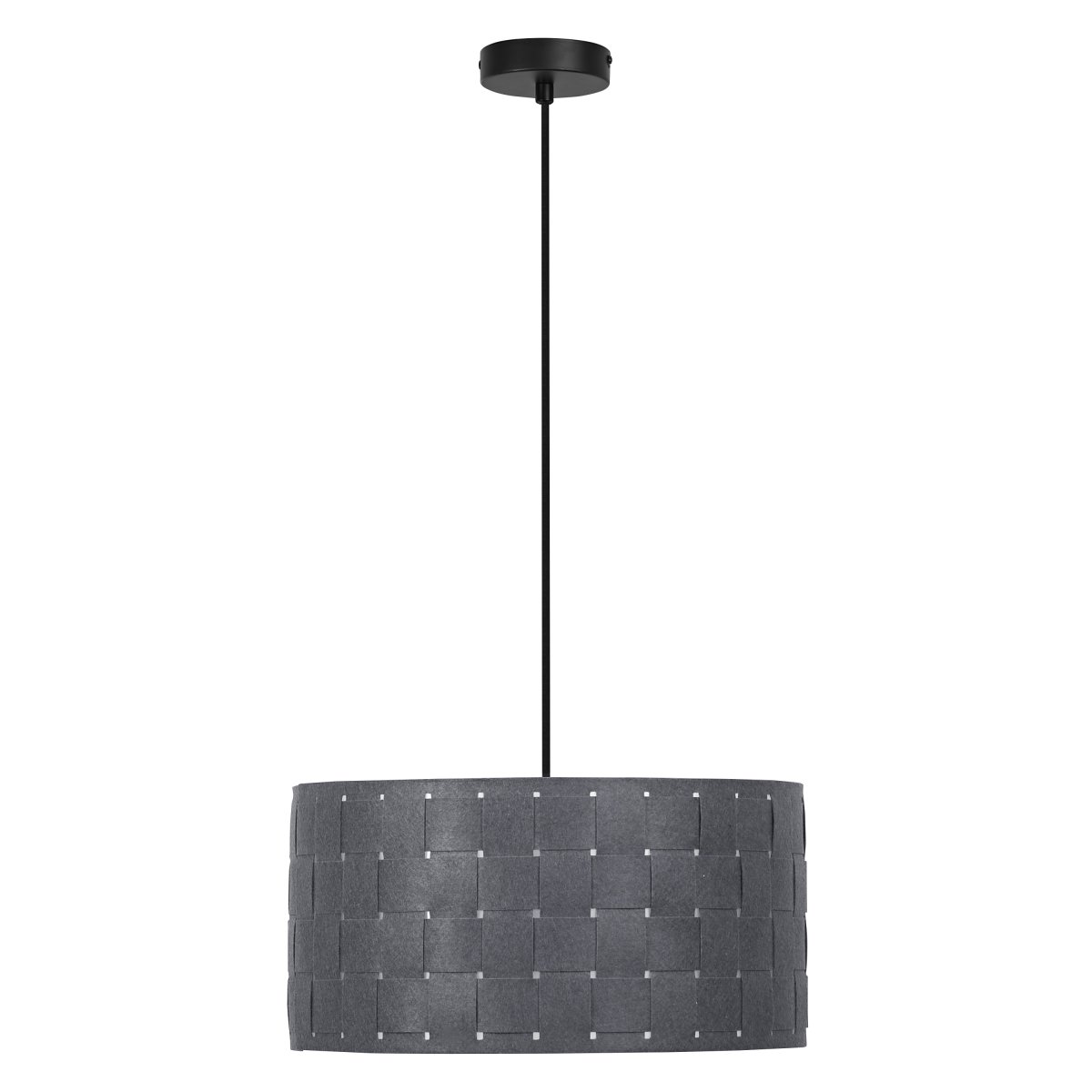 Felt Weaving Ø38 Dunkelgrau hängelampe Von Ledvance - Dekorativ pendel med sk&auml;rm gjord av fl&auml;tad filt vilket ger en fin och varm ljusspridning i rummet.