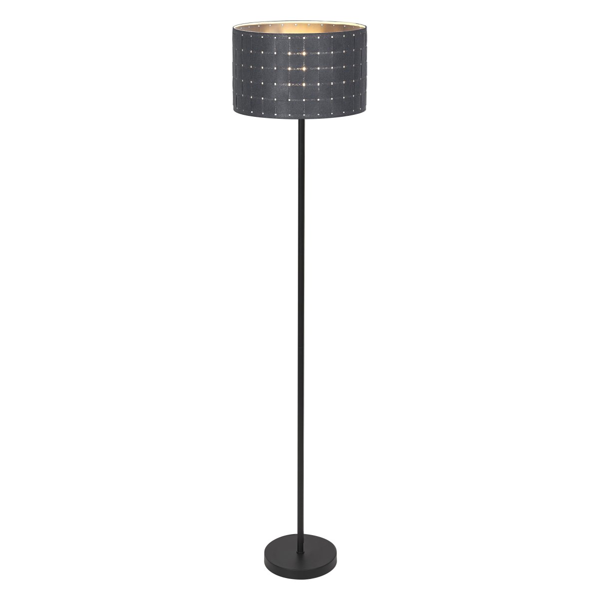 Felt Weaving Dunkelgrau stehlampe Von Ledvance - Dekorativ golvlampa med sk&auml;rm gjord av fl&auml;tad filt vilket ger en fin och varm ljusspridning i rummet.
