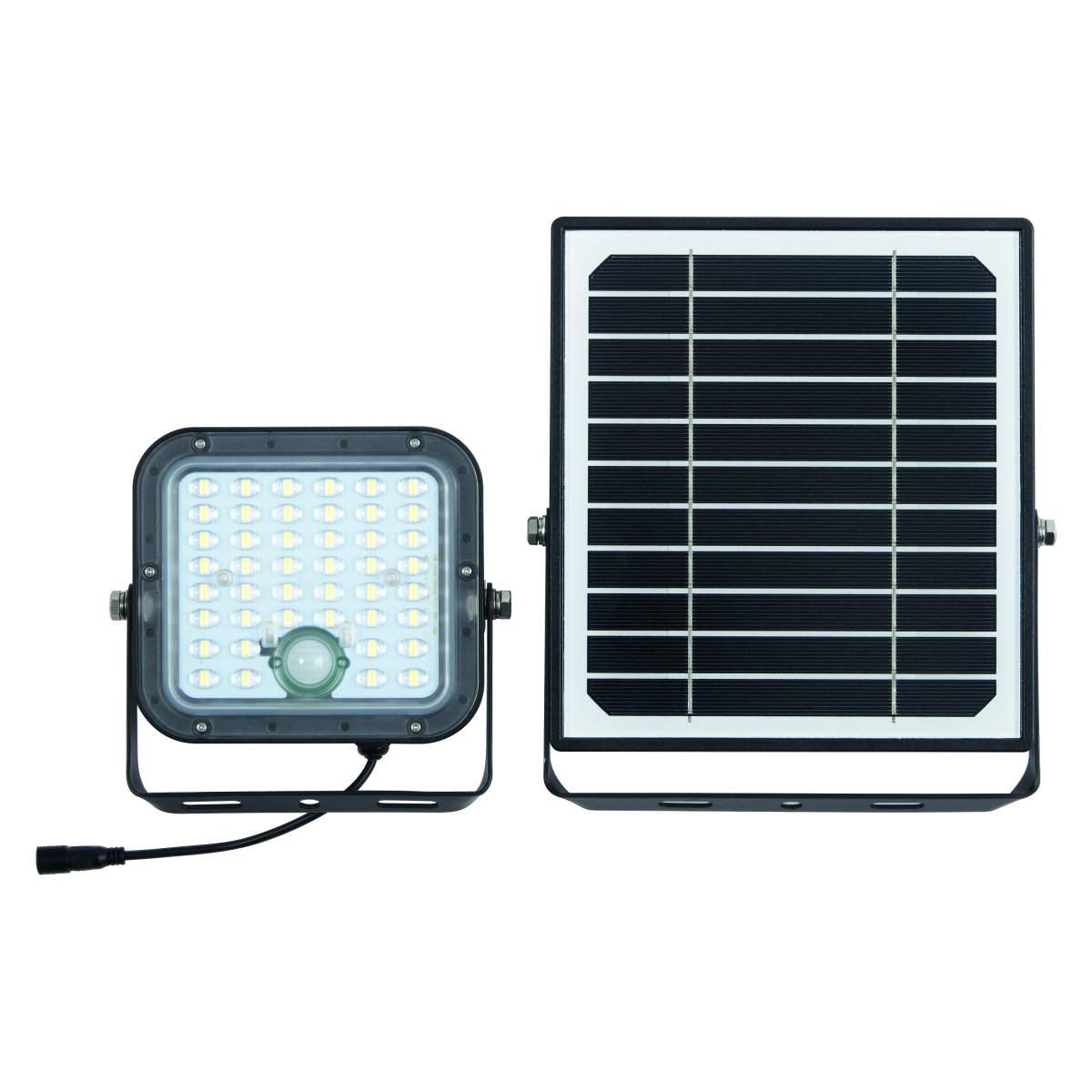Flood Sensor 10W Schwarz solarleuchte Von Ledvance - Der eingebaute PIR-Bewegungssensor und Tageslichtsensor schalten die Lampe bei Bewegung im Dunkeln automatisch ein und sorgen so f&uuml;r Sicherheit und Energieeffizienz.