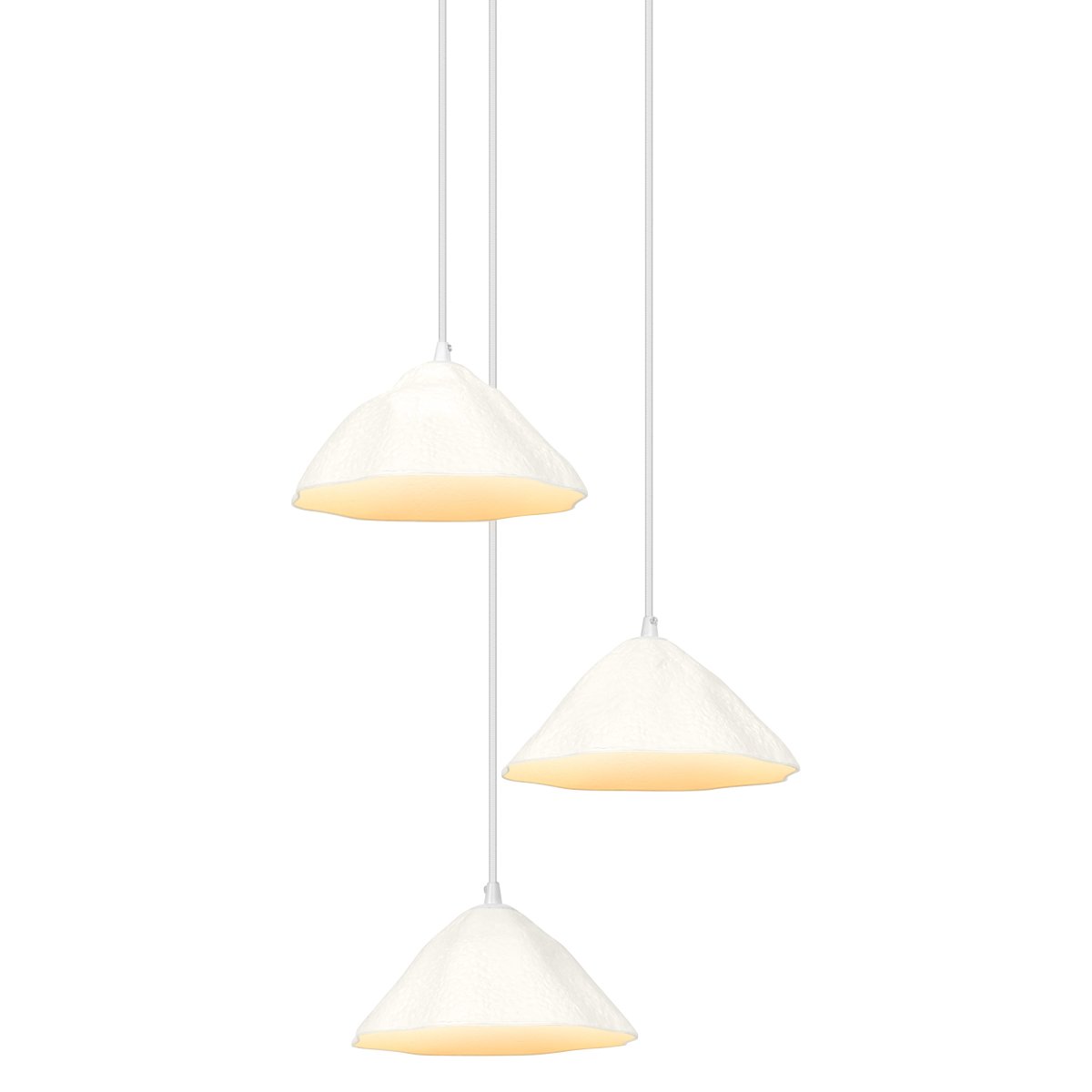 Lotus Leaf 3 Ø44 Weiß hängelampe Von Ledvance - 