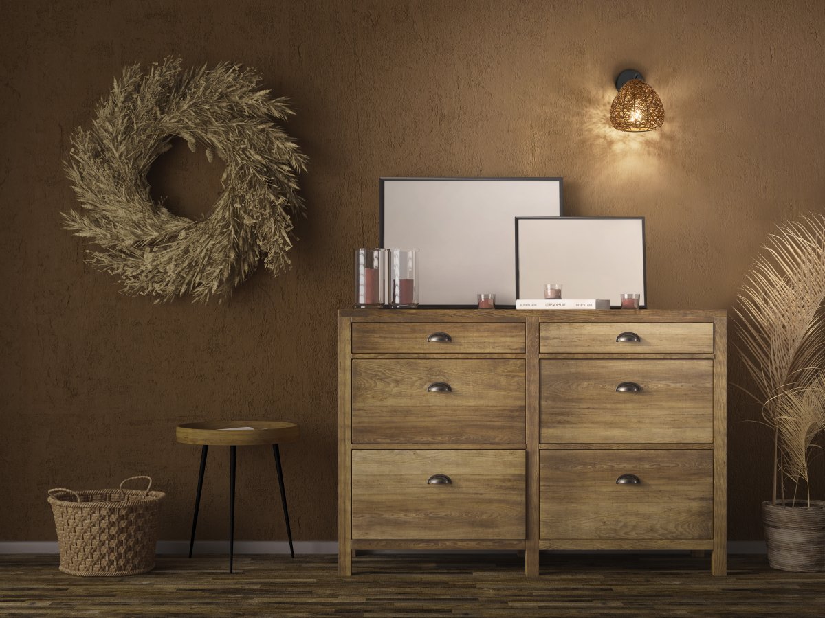 Paper Drop 20cm Natur wandlampe Von Ledvance - Paper Drop &auml;r en vacker v&auml;gglampa med bohemisk design.