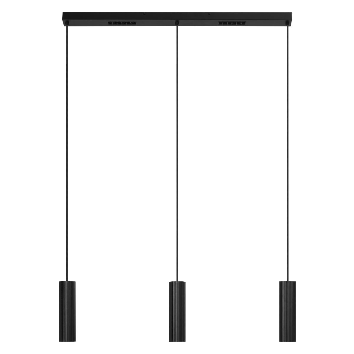 Drums 82cm Schwarz hängelampe Von Ledvance - Auf dem Dach sitzt eine Halterung dazwischen; Integrierte LED-Leuchten, die mit 680 lm und 3000 K warmweißem Licht für eine angenehme Allgemeinbeleuchtung im Raum sorgen.