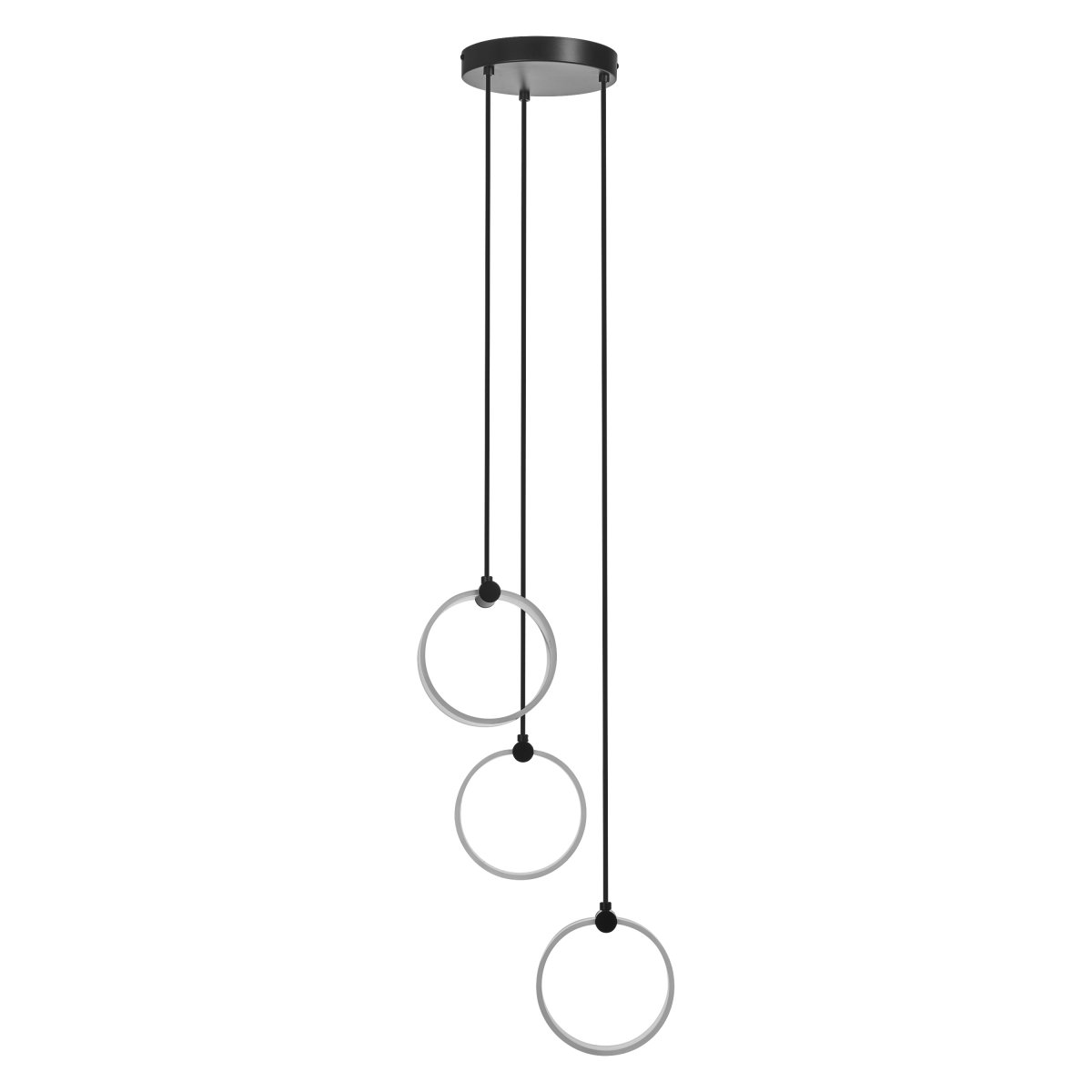 Circle PL Ø30 Schwarz hängelampe Von Osram - In der ersten Stufe leuchtet die Lampe in warmwei&szlig;em Licht mit 3000K, in der zweiten Stufe in kaltwei&szlig;em Licht mit 4200K und in der dritten Stufe in 6500K (Tageslicht).
