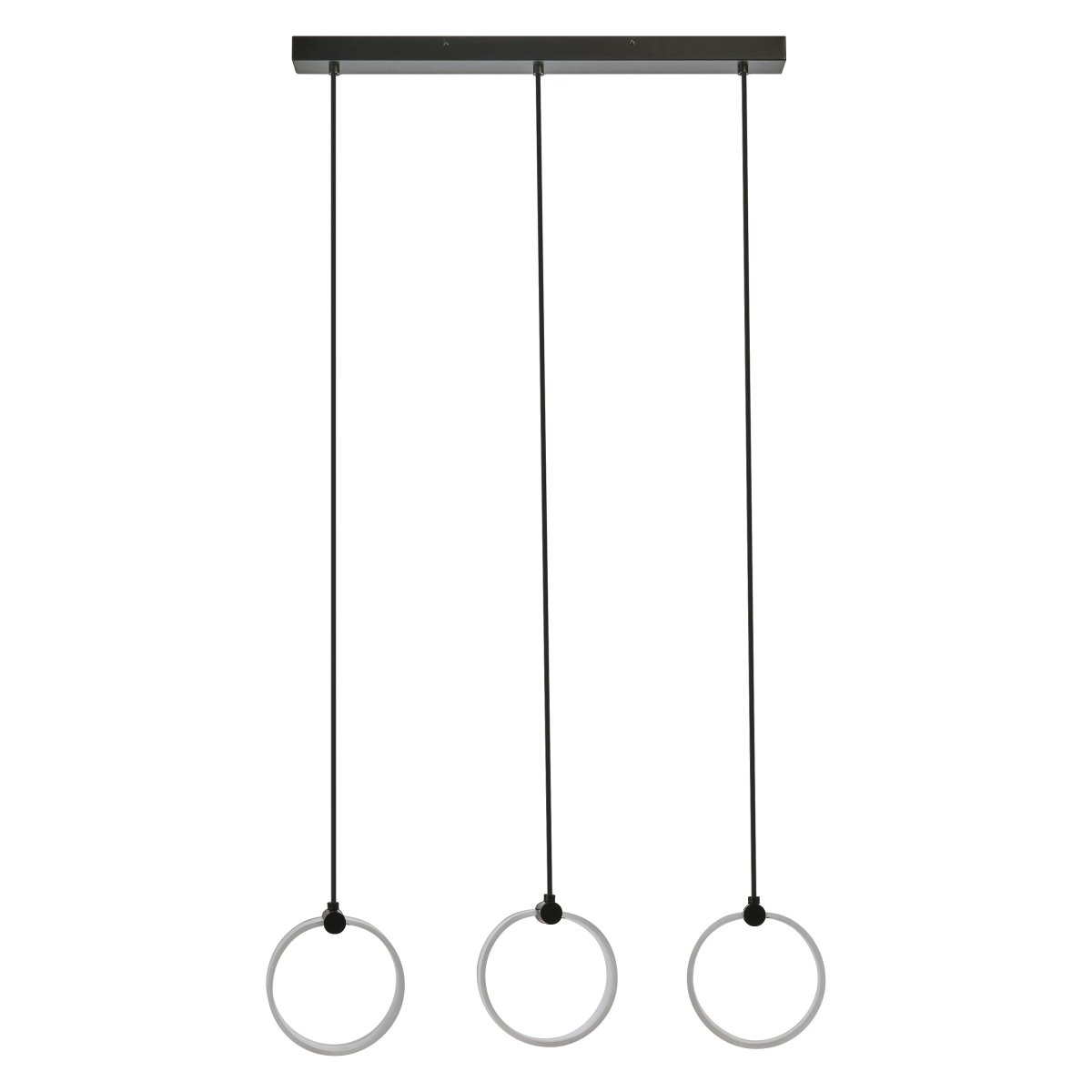 Circle PL 66cm Schwarz hängelampe Von Osram - In der ersten Stufe leuchtet die Lampe in warmwei&szlig;em Licht mit 3000K, in der zweiten Stufe in kaltwei&szlig;em Licht mit 4200K und in der dritten Stufe in 6500K (Tageslicht).