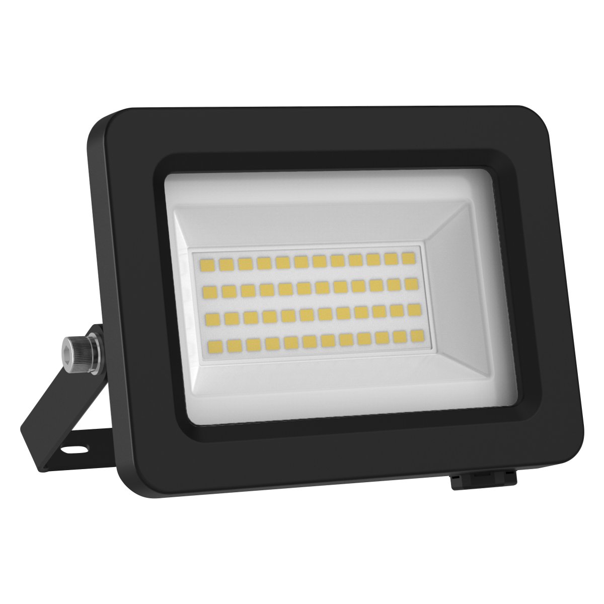Floodlight 15W Dunkelgrau außenlampe Von Osram - Den robusta konstruktionen och det kraftfulla ljuset ger trygg och p&aring;litlig belysning &aring;ret runt.