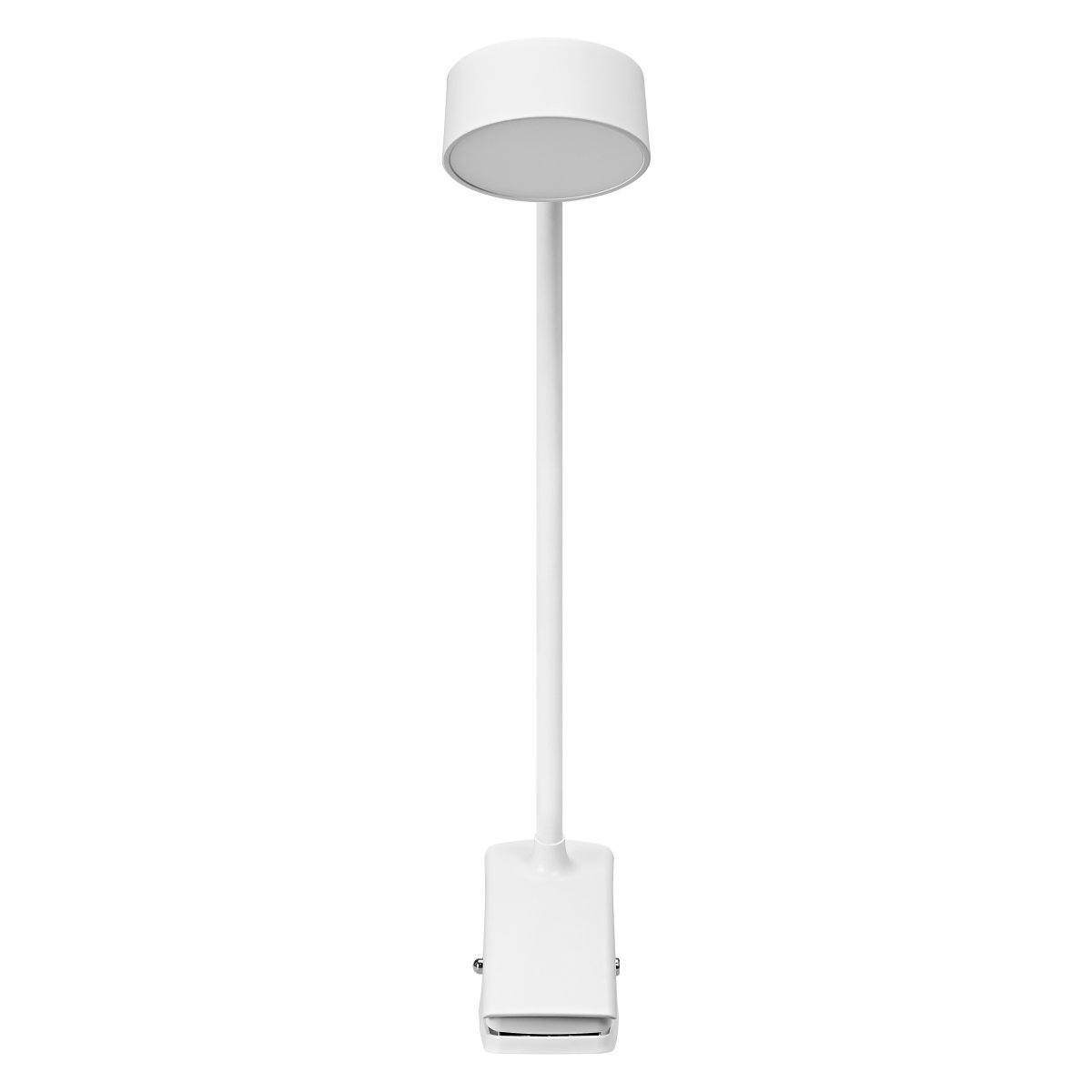 Office Cylinder Clip Weiß klemmlampe Von Ledvance - Levereras med 1m USB sladd som du kan koppla till en transformator, laptop eller dator f&ouml;r att lampan ska f&aring; el.