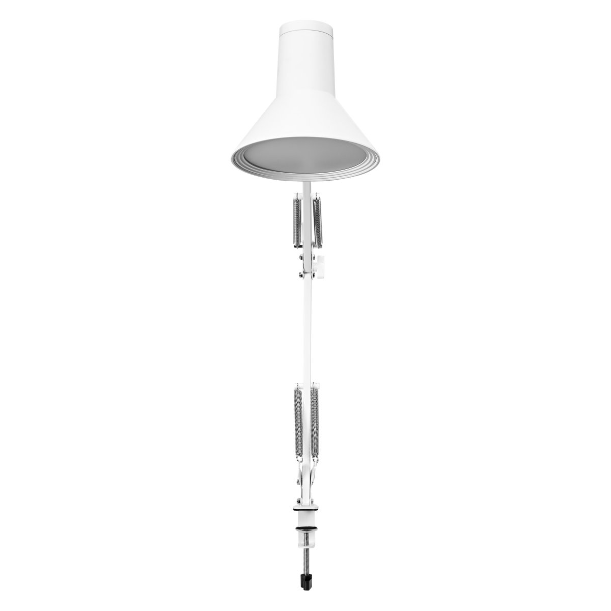 Office Retro Weiß klemmlampe Von Ledvance - Lampan ger ett varmvitt och starkt ljus p&aring; 900lm och 3000K, perfekt som arbets- och l&auml;slampa.
