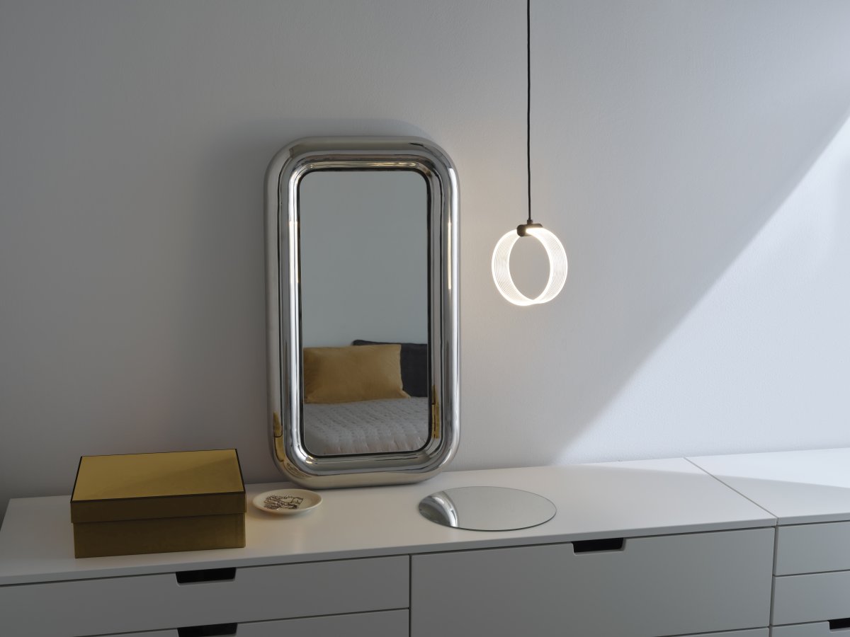 Circle PL Ø16 Schwarz hängelampe Von Osram - In der ersten Stufe leuchtet die Lampe in warmwei&szlig;em Licht mit 3000K, in der zweiten Stufe in kaltwei&szlig;em Licht mit 4200K und in der dritten Stufe in 6500K (Tageslicht).