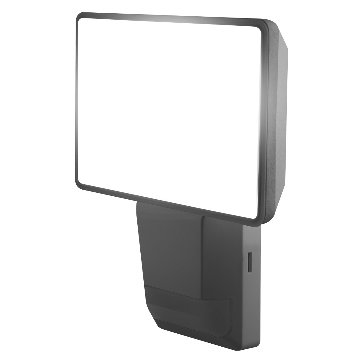 Flood Sensor 15W 4000K Dunkelgrau außenlampe Von Ledvance - Du kan ocks&aring; v&auml;lja att st&auml;nga av sensorn helt och d&aring; ist&auml;llet anv&auml;nda dig av timern, lampan &auml;r d&aring; t&auml;nd i 6h och sl&auml;ckt resterande timmar p&aring; dygnet.