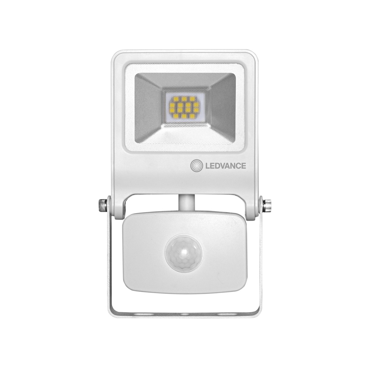 Flood Sensor 10W Weiß außenlampe Von Osram - Flood Sensor 10W &auml;r en kraftfull och energieffektiv str&aring;lkastare med IP44-klassning, vilket g&ouml;r den idealisk f&ouml;r utomhusbruk.