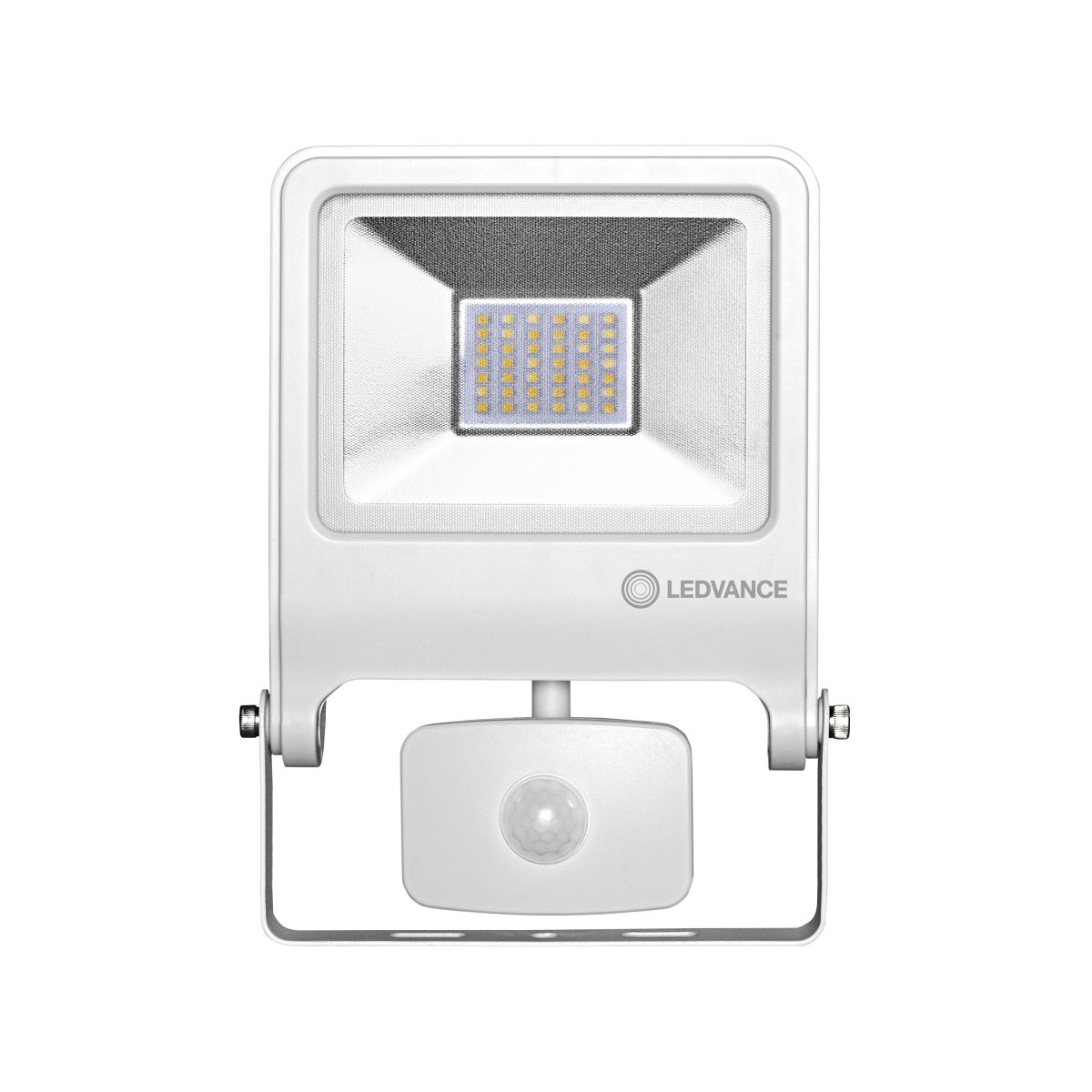 Flood Sensor 30W Weiß außenlampe Von Osram - Flood Sensor 30W &auml;r en kraftfull och energieffektiv str&aring;lkastare med IP44-klassning, vilket g&ouml;r den idealisk f&ouml;r utomhusbruk.