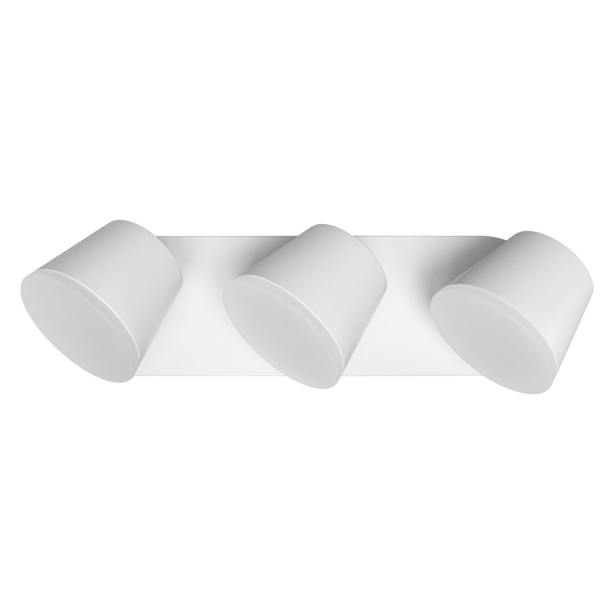LED spot 35cm Weiß badezimmerlampe Von Osram - De tre vinkelbara sk&auml;rmarna med diffusor ger ett starkt men bl&auml;ndfritt ljus som du kan rikta efter &ouml;nskem&aring;l.