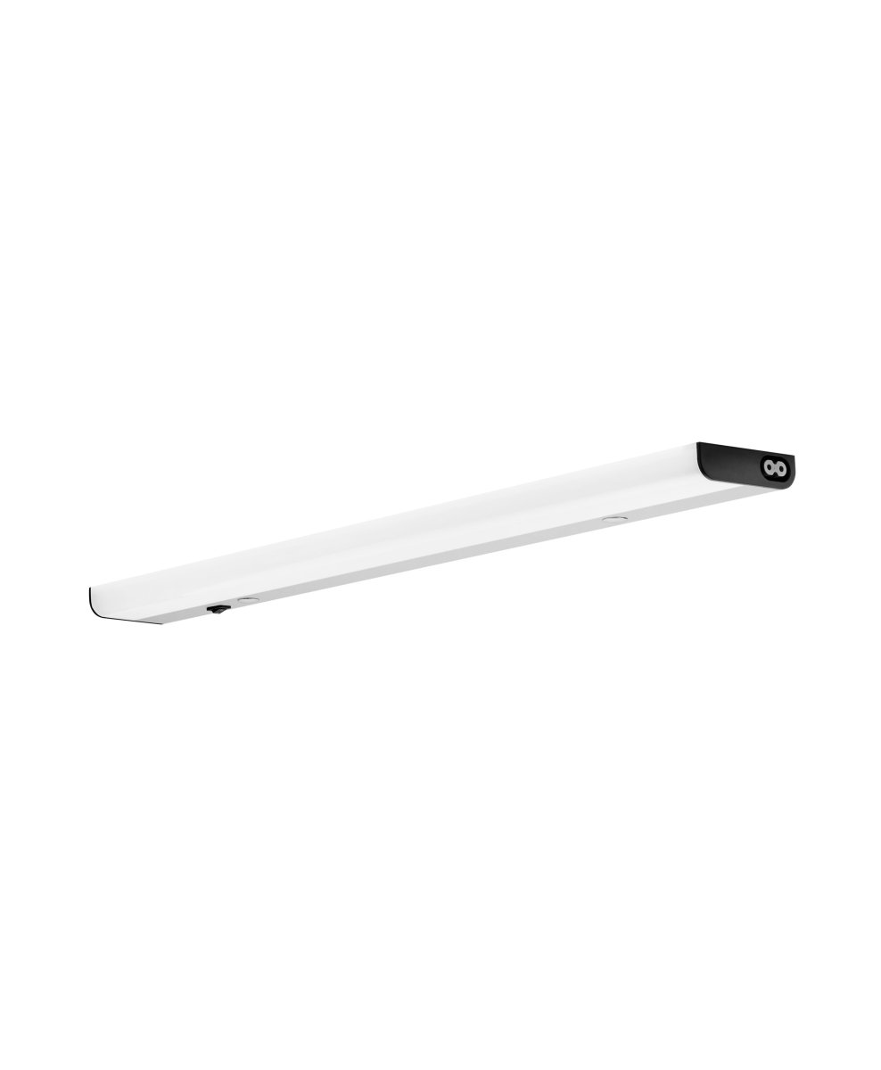 Flat Sensor 12W 3000K 53cm Silber Von Ledvance - Die Lampe wird aufgeschraubt und anschlie&szlig;end mit dem beiliegenden Kabel und Stecker angeschlossen.