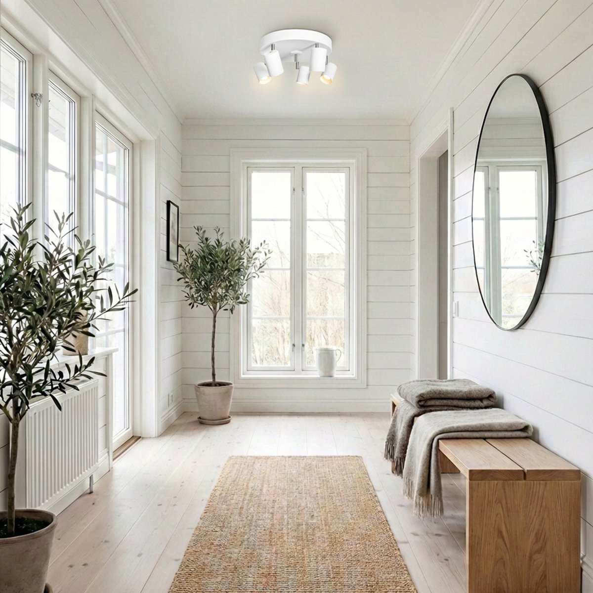 Aurora 5 Weiß spotlight Von By Rydéns - Aurora spendet effektives und angenehmes Licht und f&uuml;gt sich perfekt in moderne wie klassische Umgebungen ein.