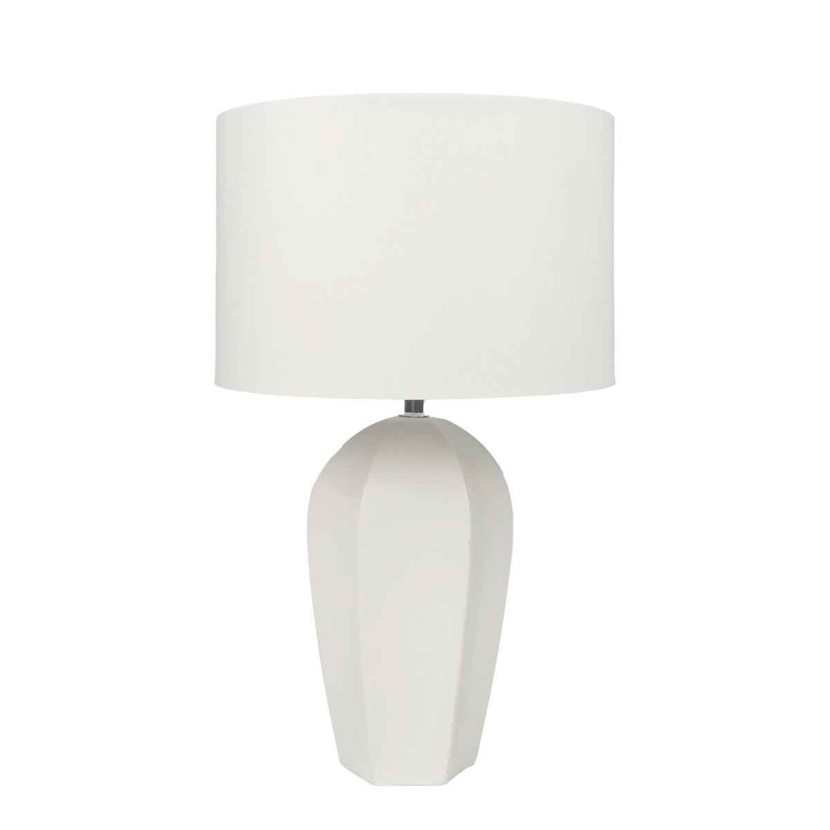 Physalis 50cm Weiß tischlampe Von Nordic Lighting - Die Leuchte wird mit einem 1,8 m langen, transparenten Kabel, einem Netzschalter und einem Stecker geliefert.